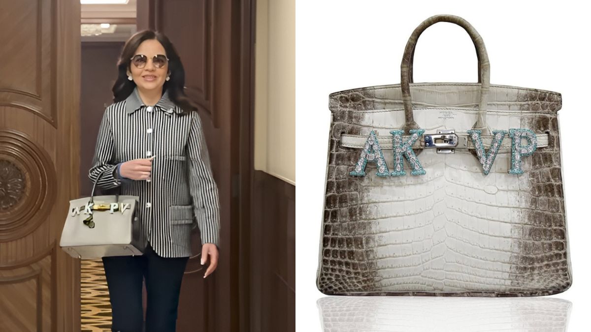 nita ambani hermes bag inscription what does akpv mean