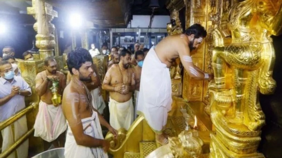 sabrimala gold theft rajiv chandrasekhar alleges congresscpm nexus