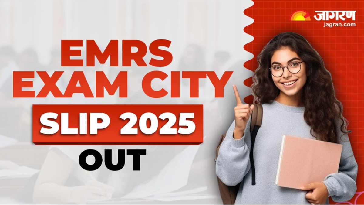 emrs exam city slip 2025 out for teaching and non teaching exam and candidate can download the exam city slip with these steps