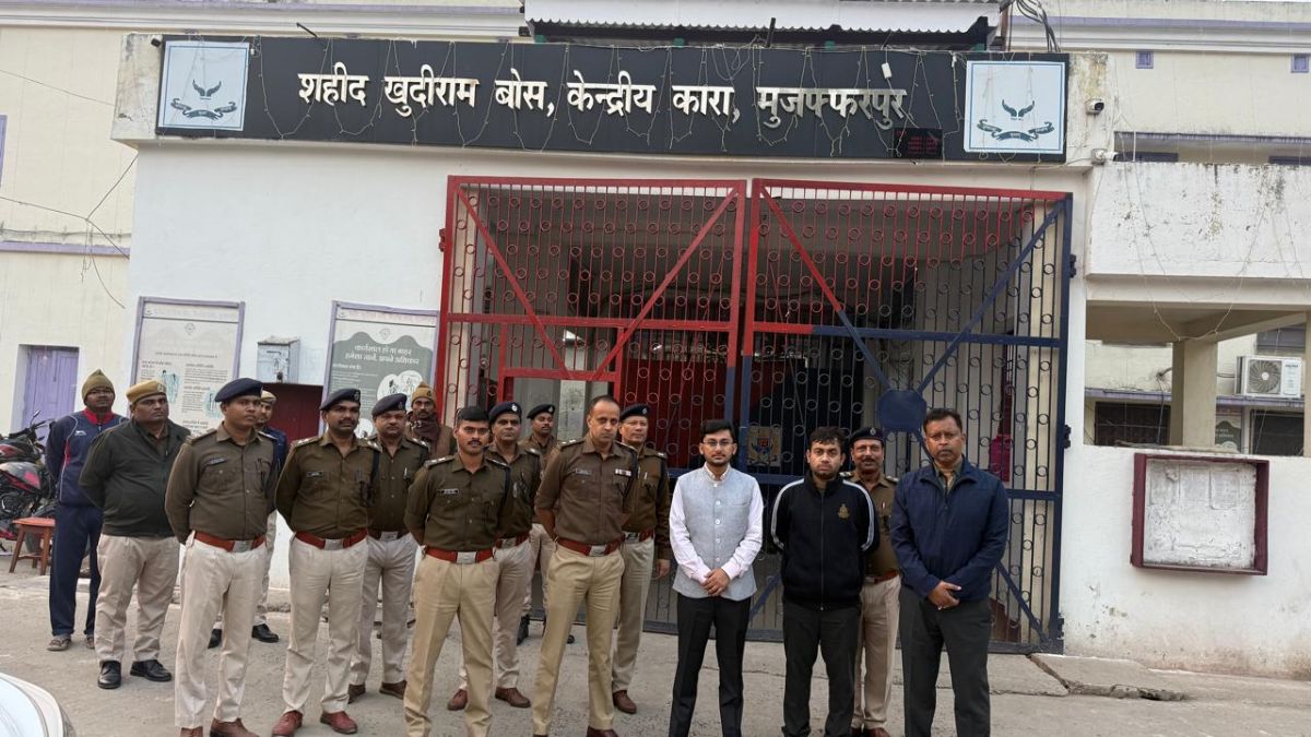 muzaffarpur jail raid dm ssp inspect security training