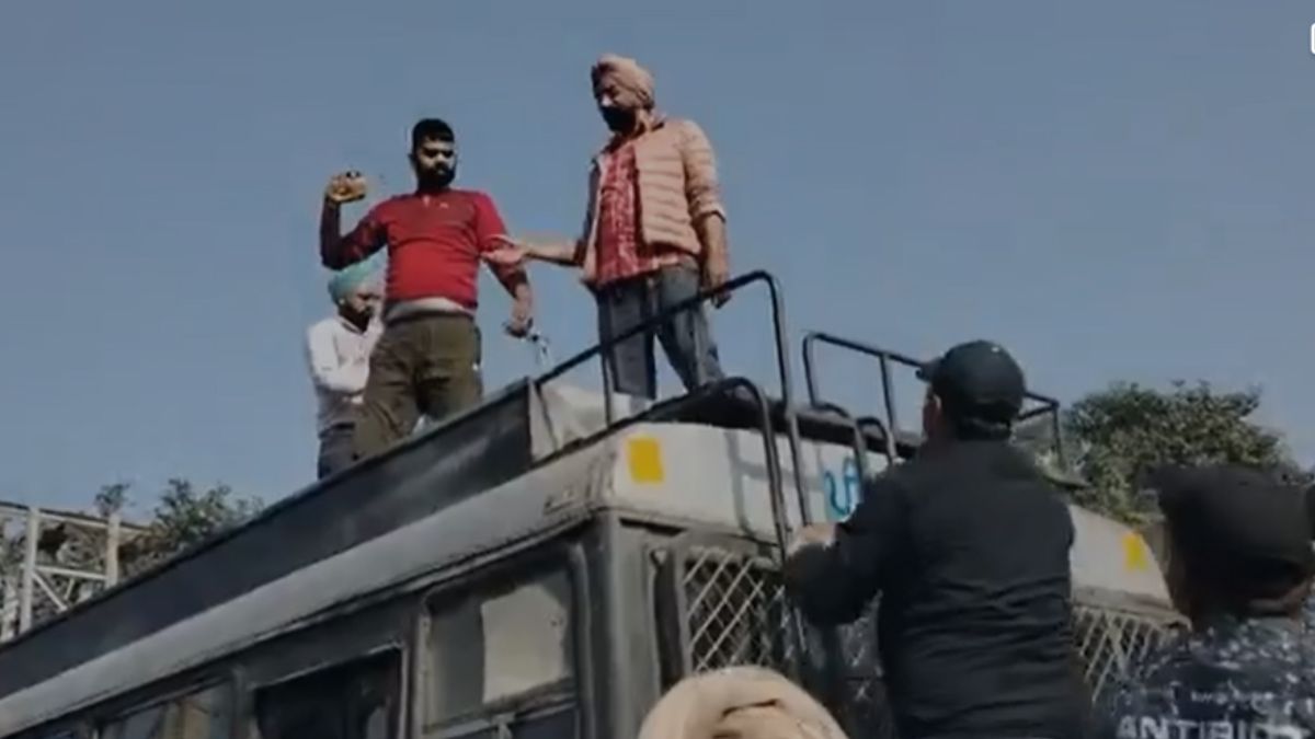 violence erupts in punjab amid strike 10 prtc employees booked sho accused of dousing petrol and setting fire