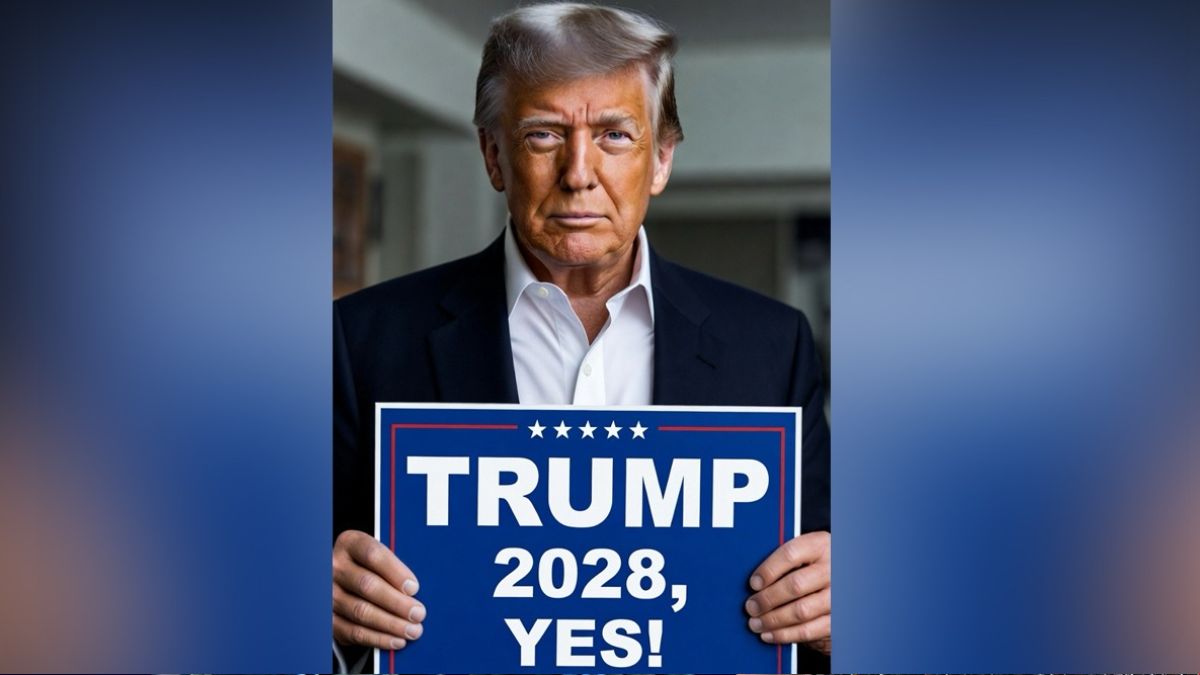 will trump run for third term an ai image hints at his own success