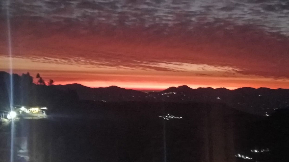 winter line seen in chakrata tourists mesmerized