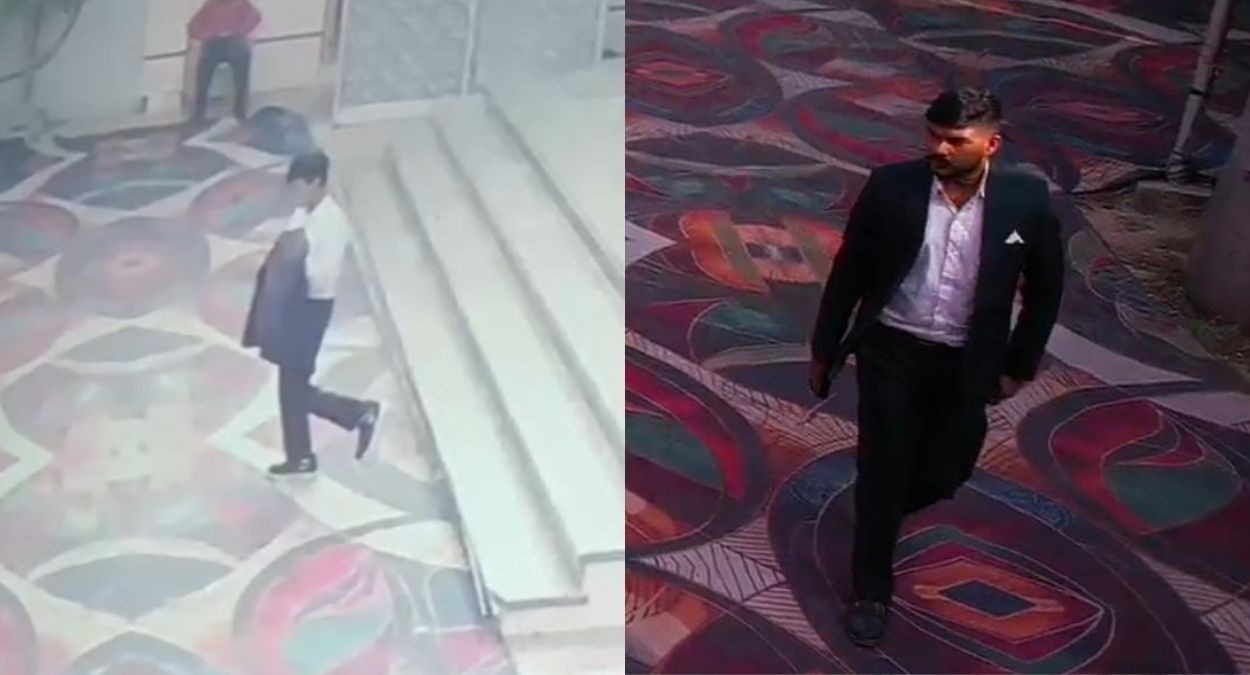 two men dressed in suits and boots entered a wedding ceremony in amritsar stole a bag full of shagun money and fled