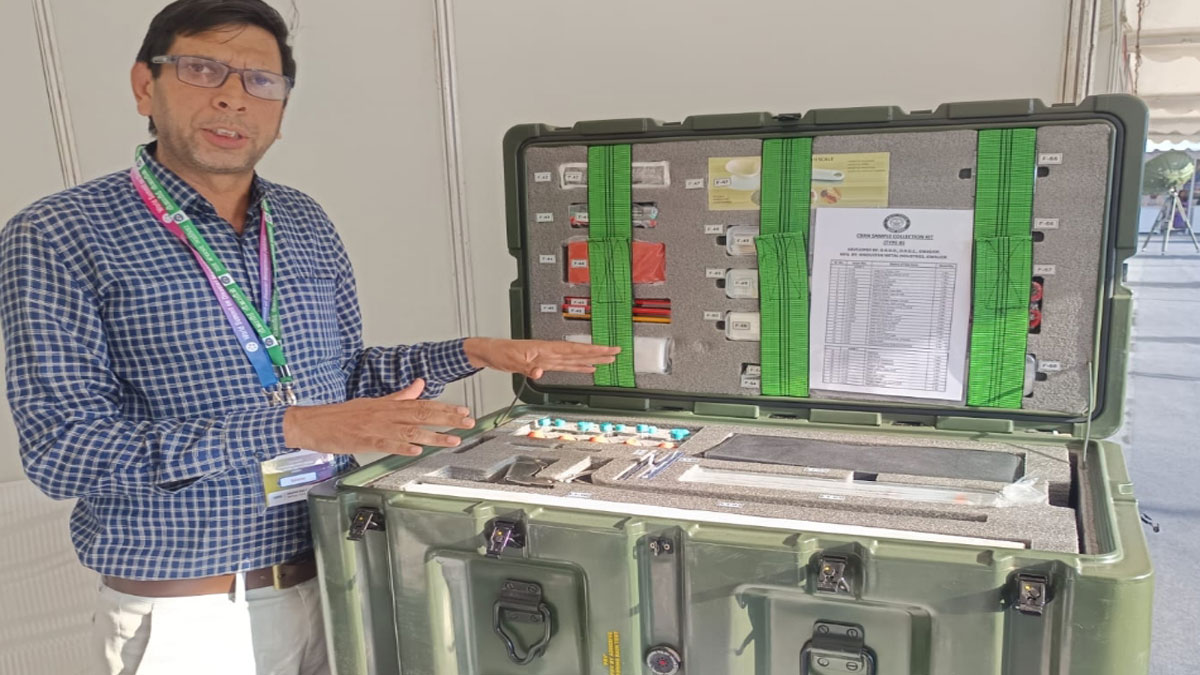 this indigenous kit will instantly identify the deadly elements hidden in an enemy attack