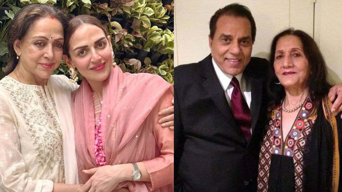 esha deol visited dharmendra home in 30 years touched step mother prakash kaur feet