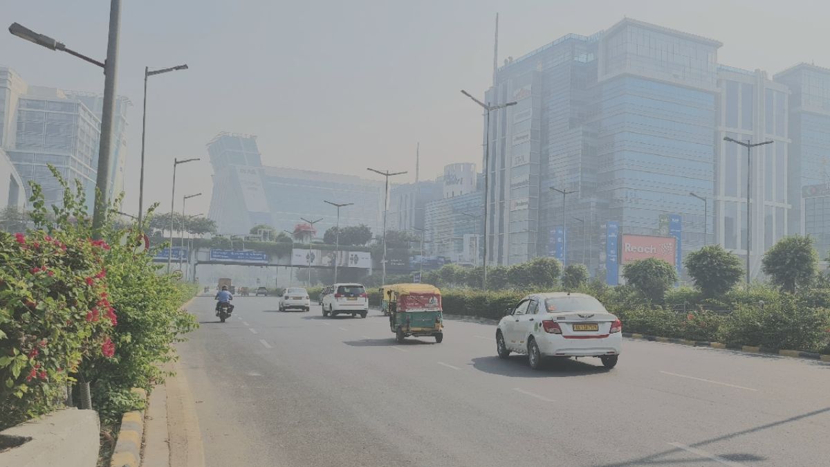 gurugram pollution update air quality improves with wind