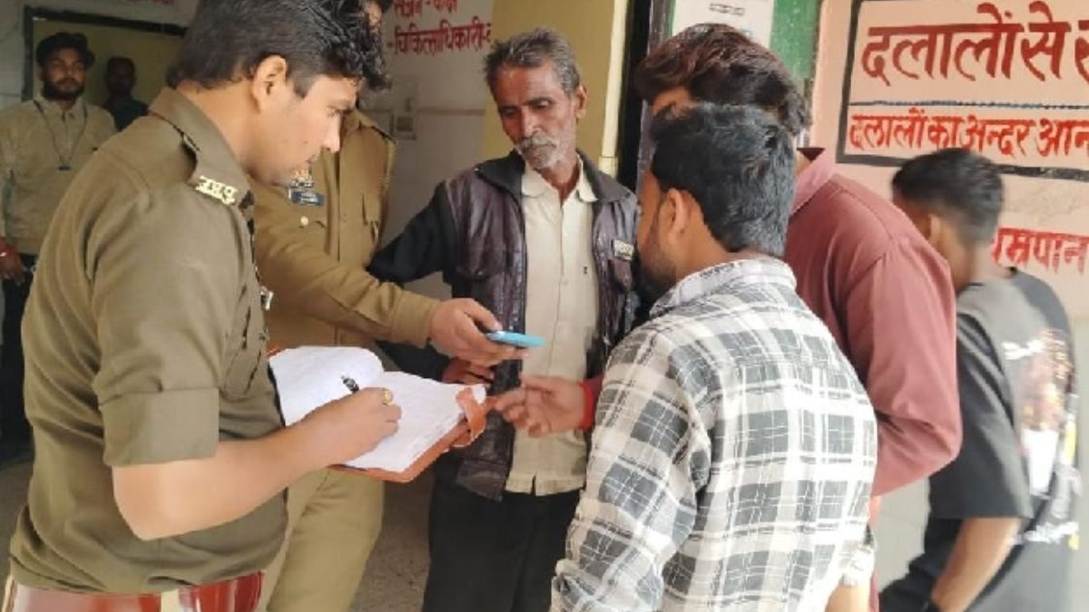 hapur bike accident two dead three injured in collision