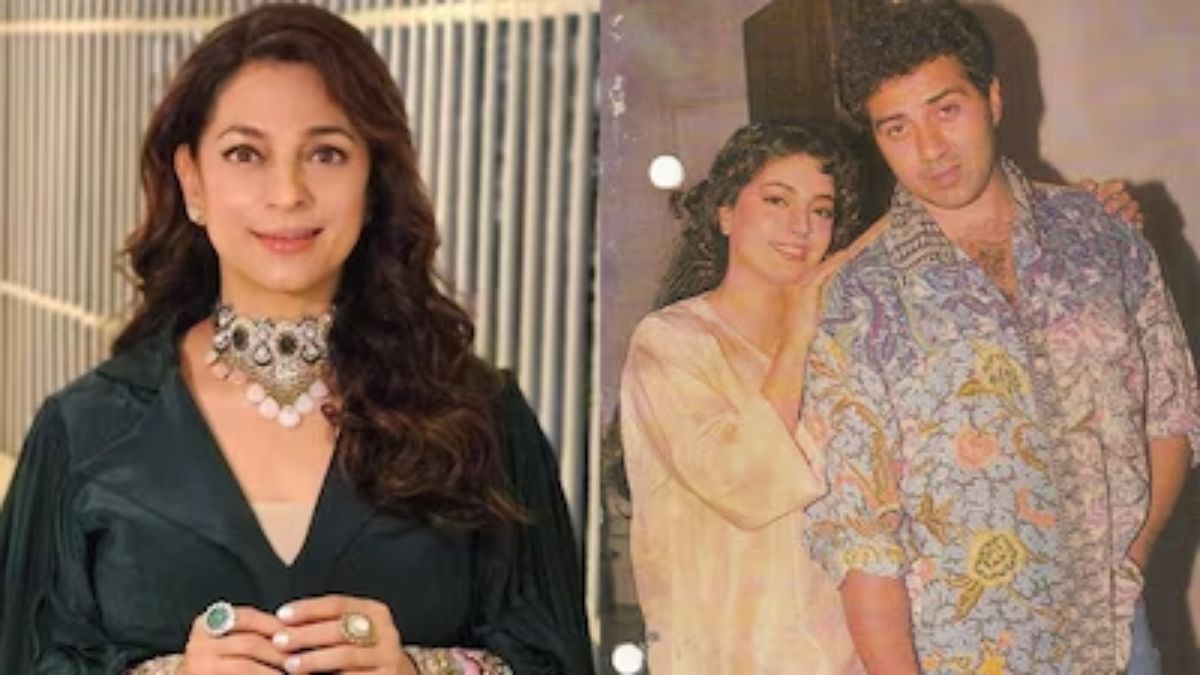 juhi chawla refused to retake kissing scene with sunny deol said as per contract one kiss only