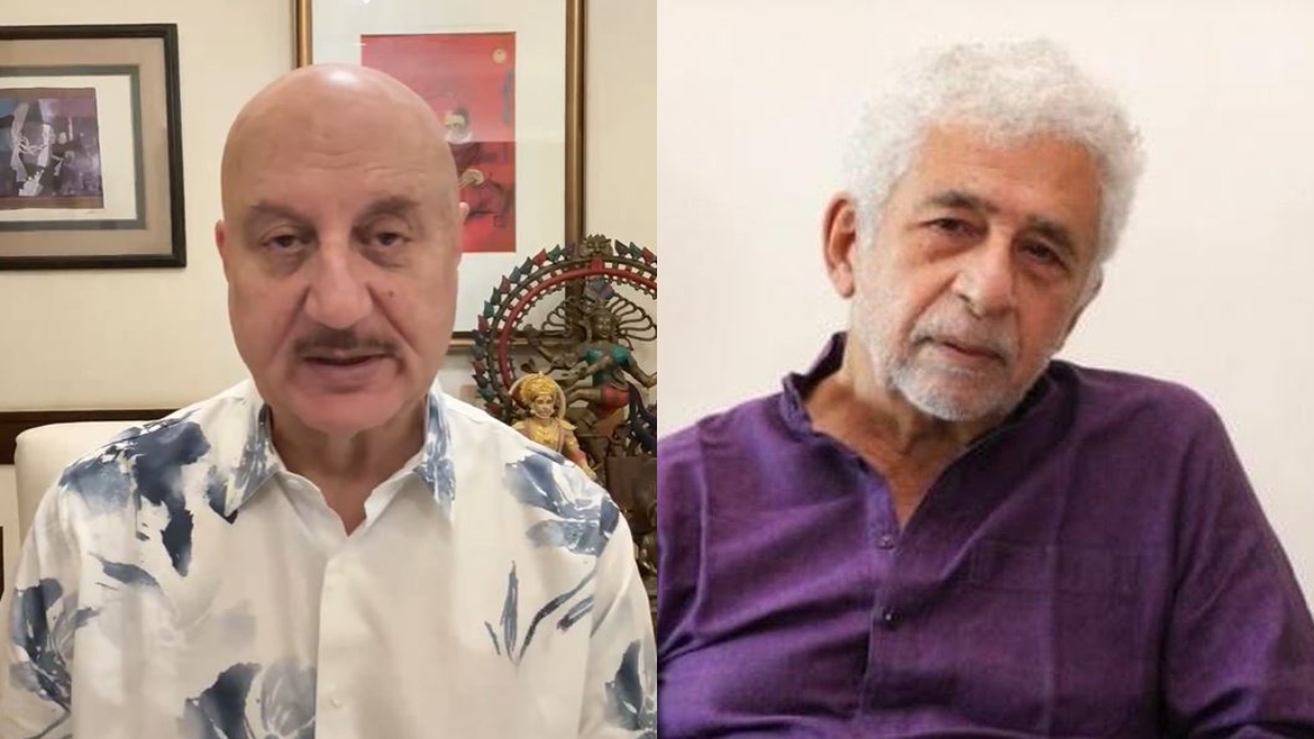 anupam kher reveals naseeruddin shah apologise him after calling him clown says he targets dilip and rajesh khanna also