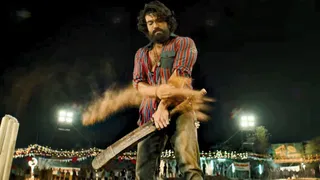 पेड्डी के एक सीन में राम चरण (फोटो-इंस्टाग्राम)
