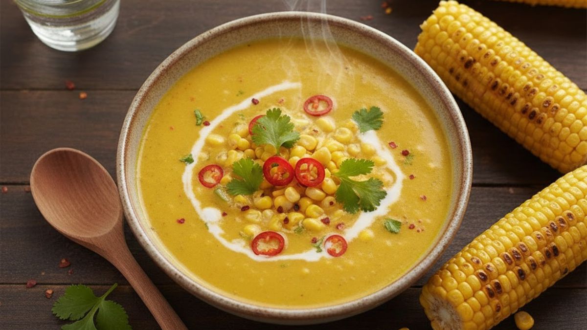 perfect restaurant style sweet corn soup recipe check details
