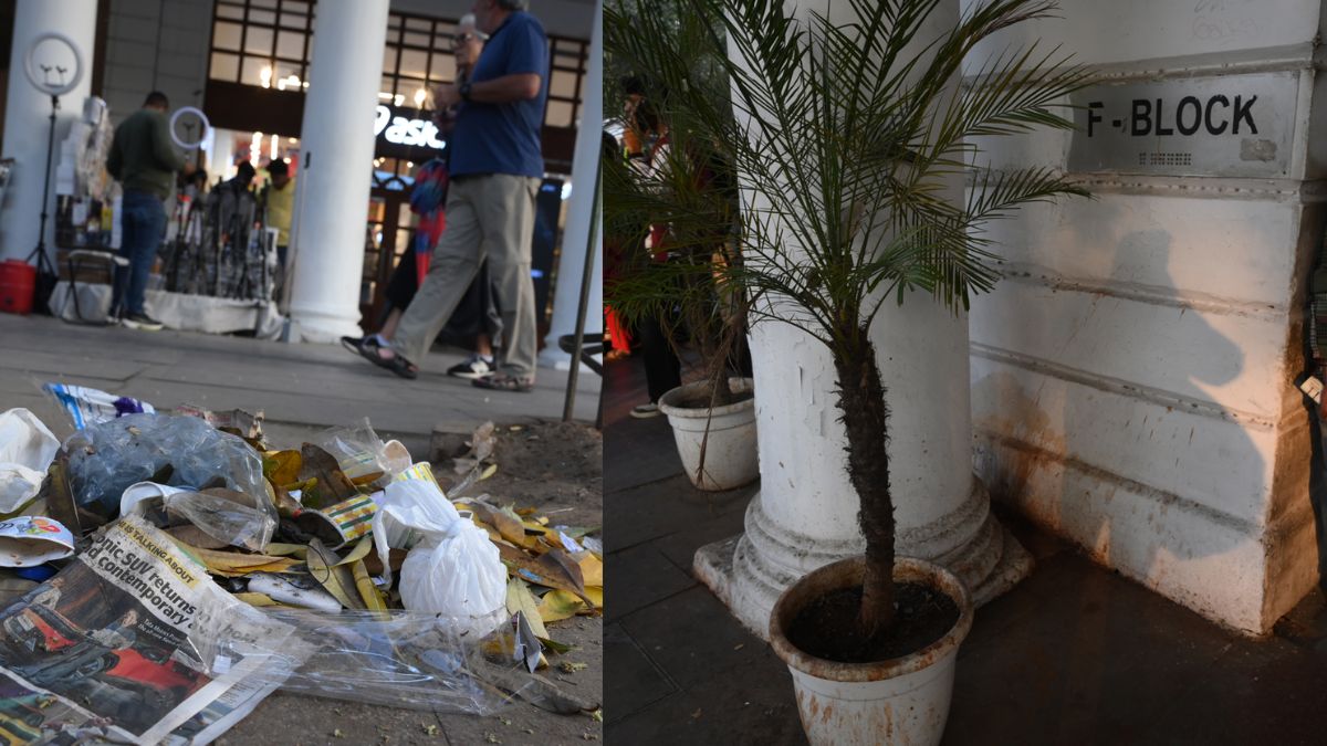 connaught place cleanliness drive ndmc efforts and challenges