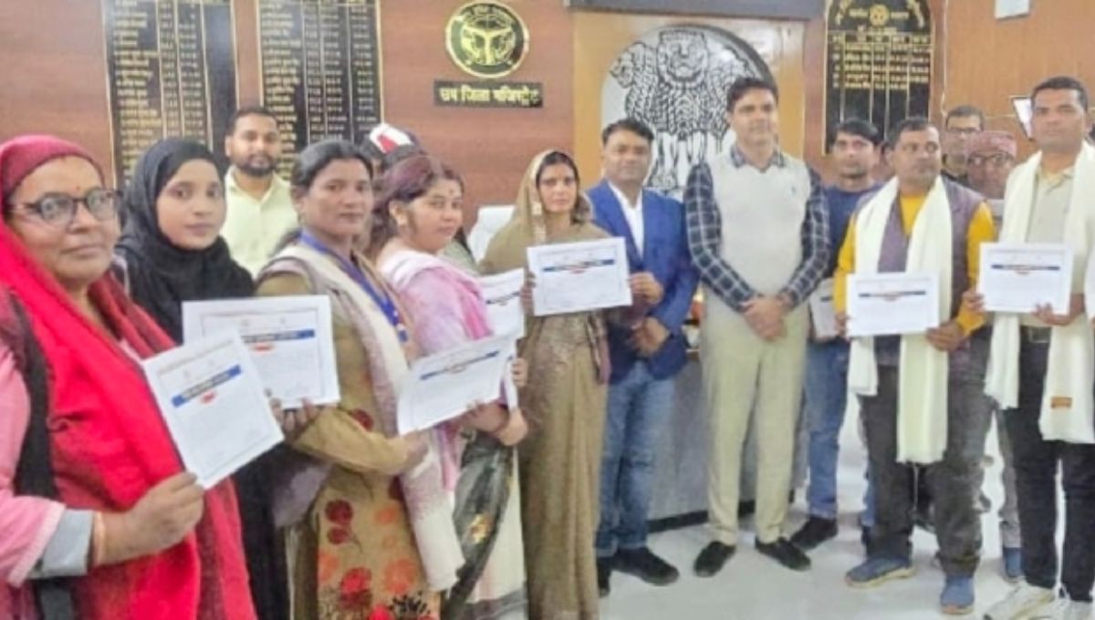 10 blos complete sir work early in up district honored