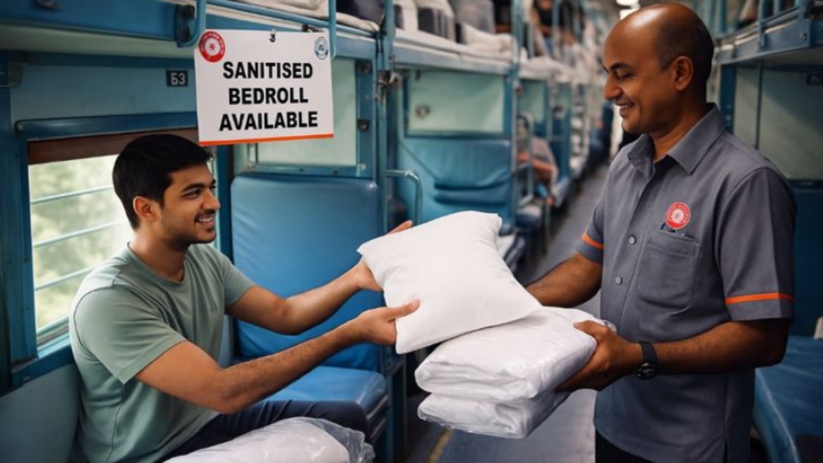 railways clean bedrolls will now be available in sleeper class facility available from january 2026