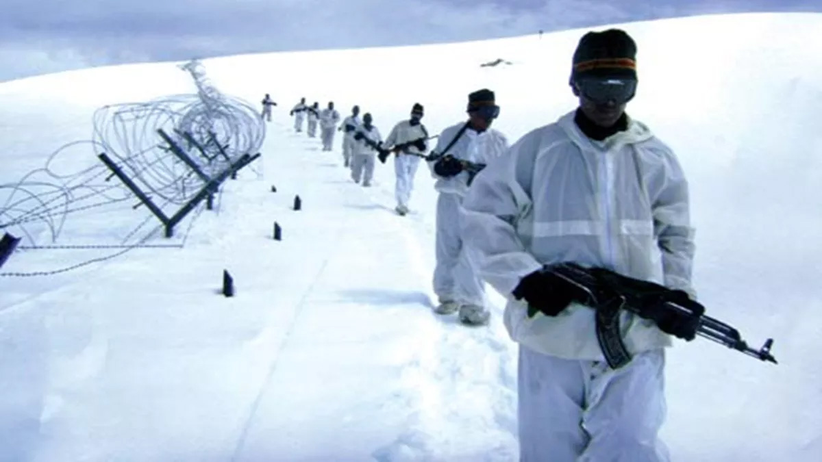 indian army ready for winter in ladakh despite freezing temperatures