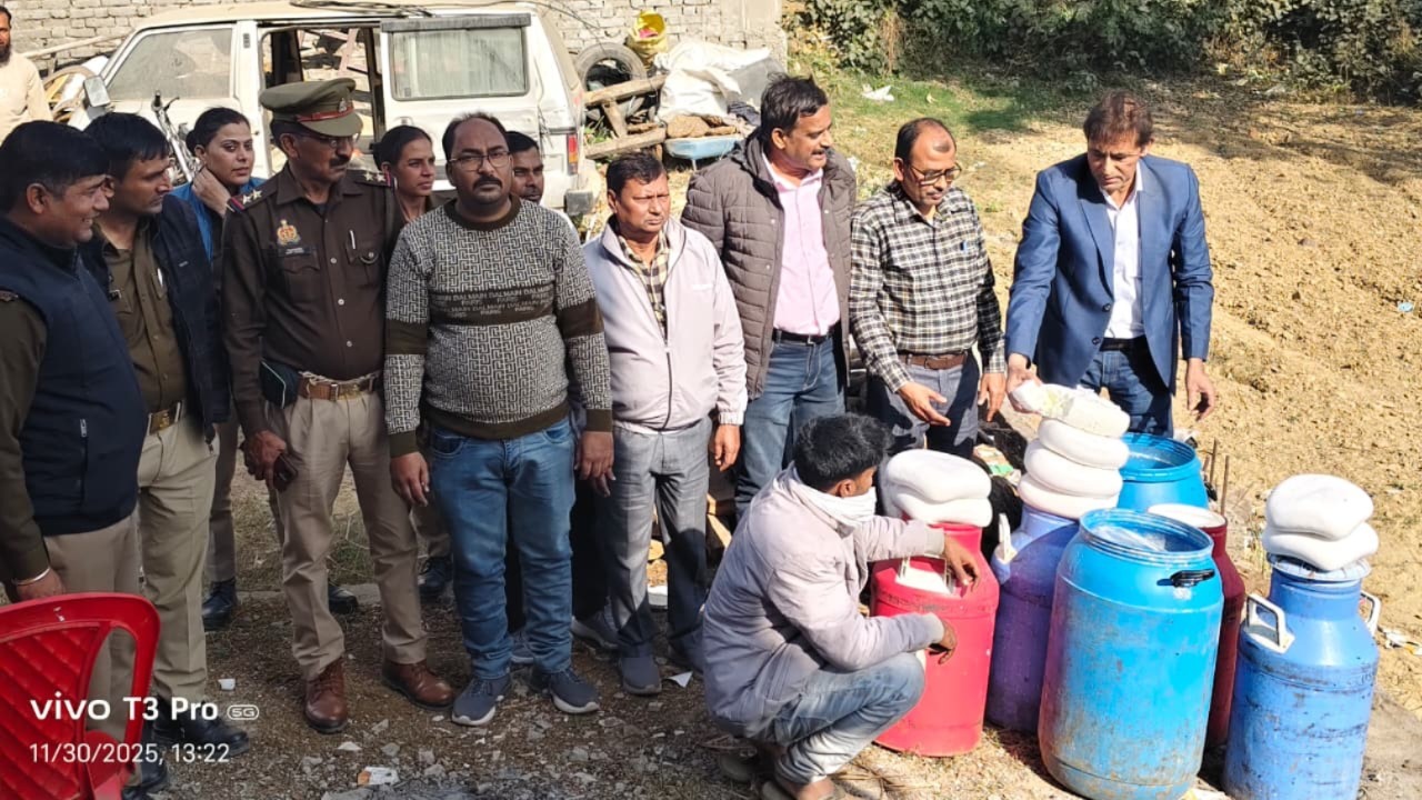 moradabad food department seizes adulterated milk cheese and laundry detergent