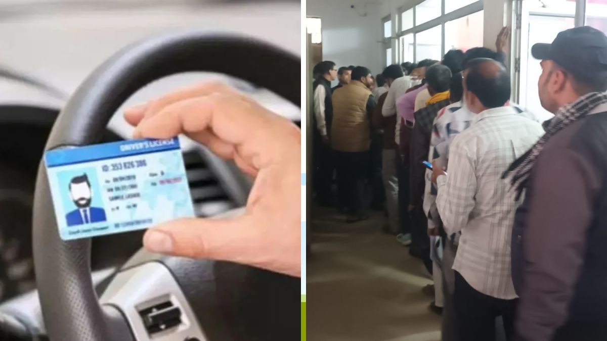 driving licence application rush in agra after new outsourcing contract