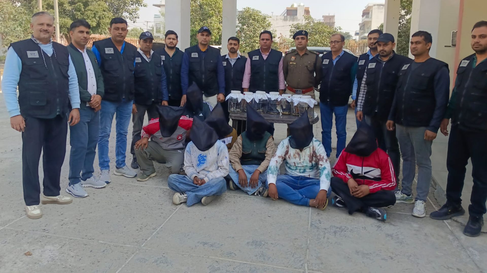 rohit godara gang 7 shooters arrested in sonipat arms seized