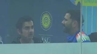रोहित और गंभीर के बीच बातचीत का वीडियो वायरल