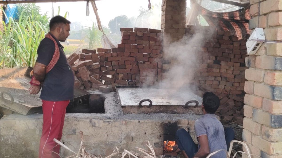 shekhopursarai jaggery cottage industry with global demand