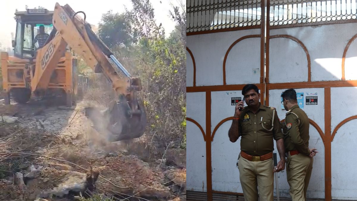 bareilly illegal colony demolished in ahladpur several constructions under scanner