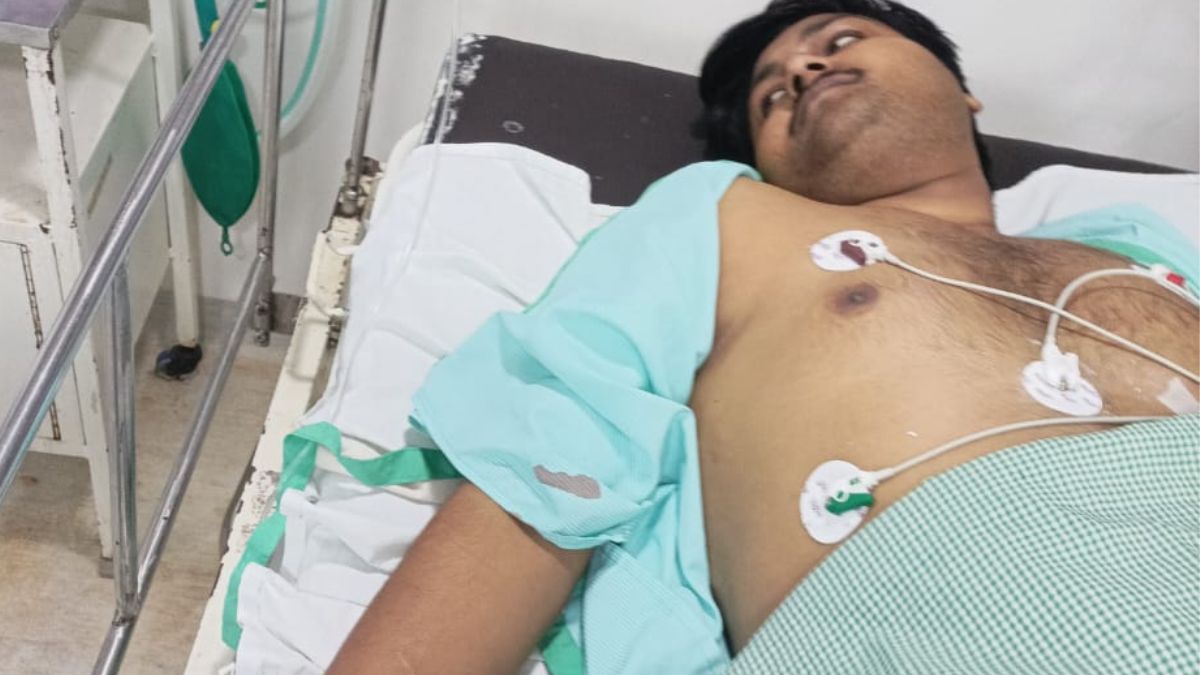 etawah news firing during wedding dance youth injured