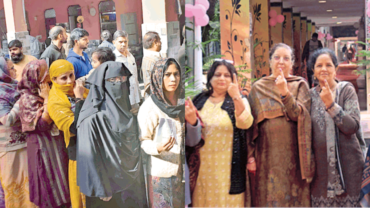 mcd elections elderly voters show enthusiasm amidst low youth participation