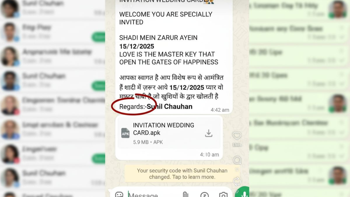 wedding invitation scam beware of apk files stealing bank details