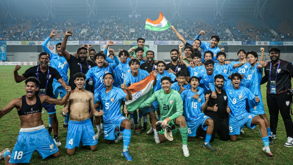 india beat iran to qualify for afc u17 asian cup