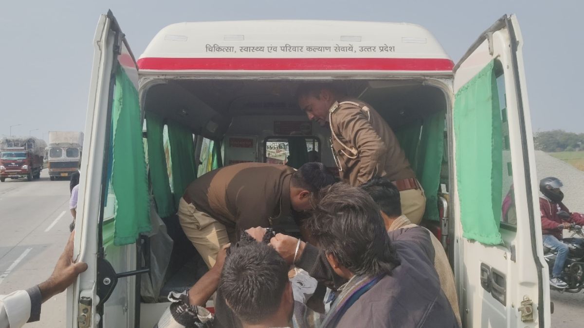 tragic accident videographers crushed by truck in fatehpur one dead