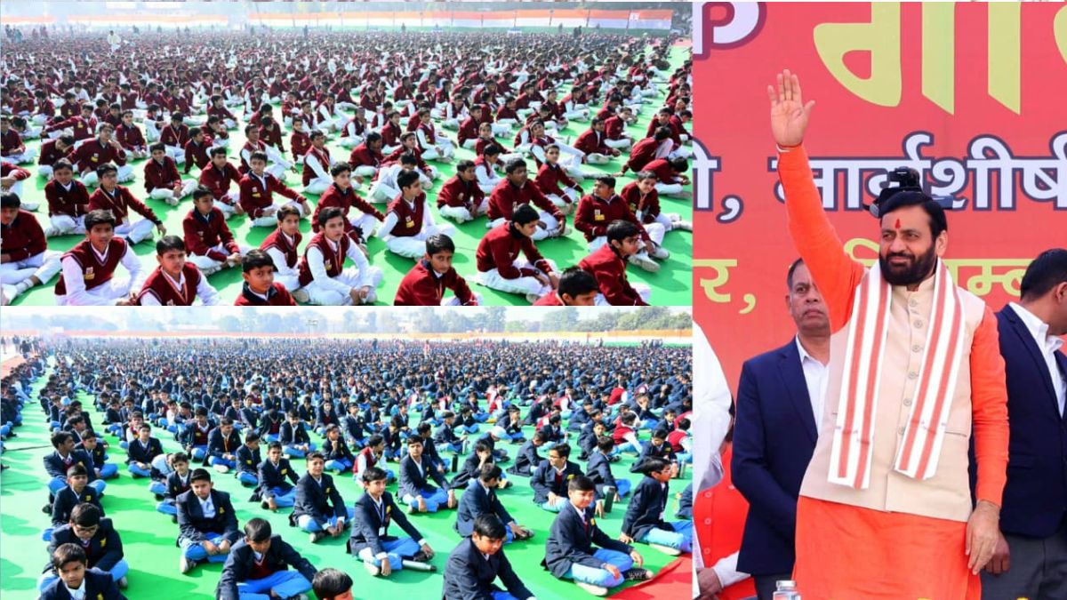 global gita recitations were held in various countries including by 21000 children during the international gita festival