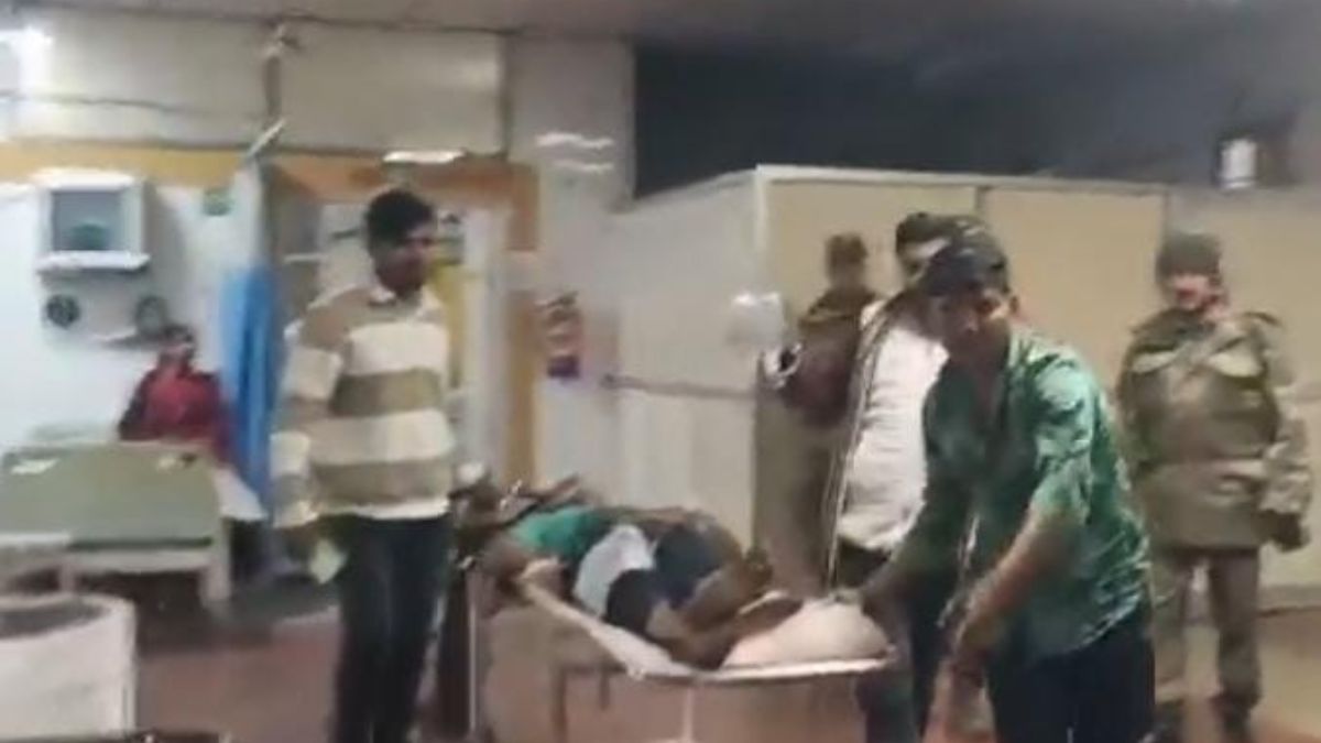 jalaun youth shot for protesting assault condition critical