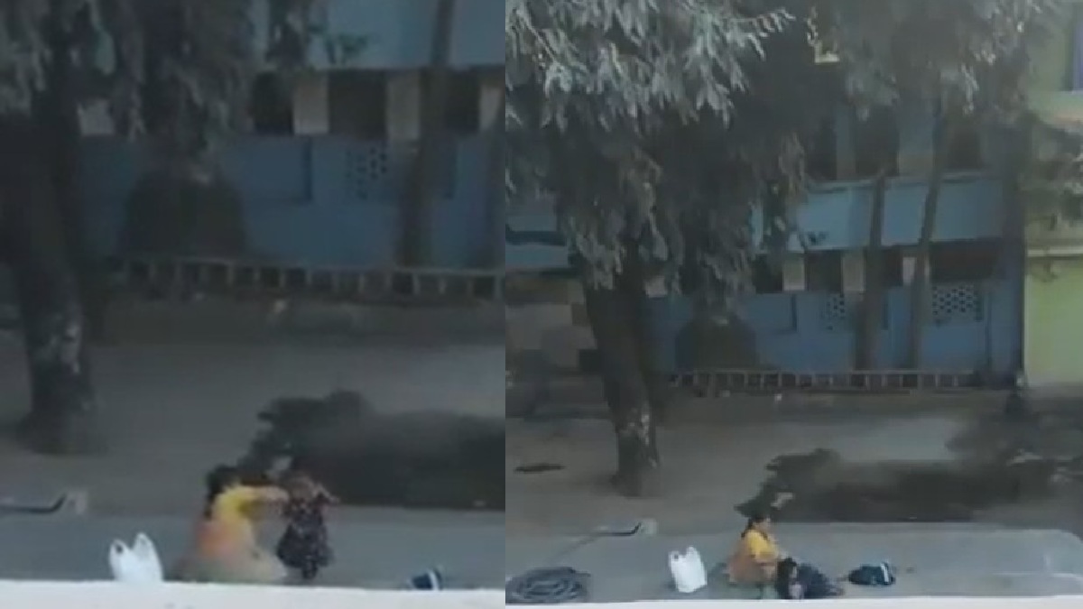 hyderabad 4 year old school girl assaulted by female staff police arrested