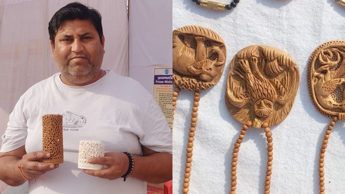 haryana baundwal family shines at the gita mahotsav their amazing journey of wood carving from the new parliament to international forums