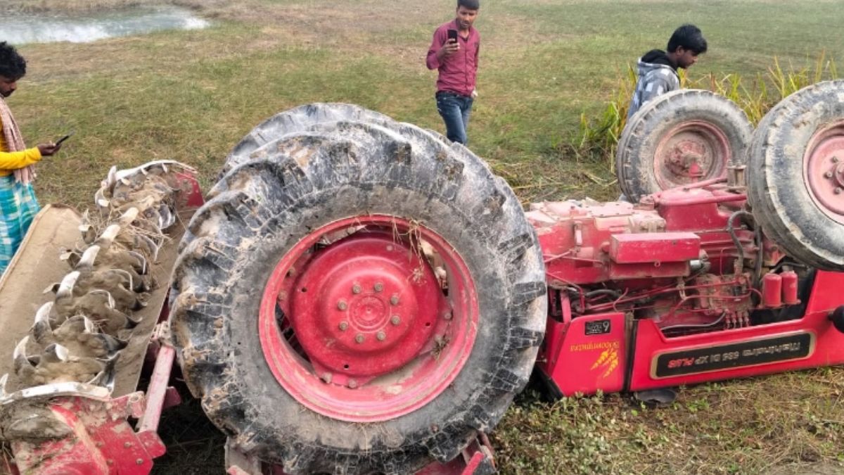 tragic collision truck and tractor accident kills two in kishanganj