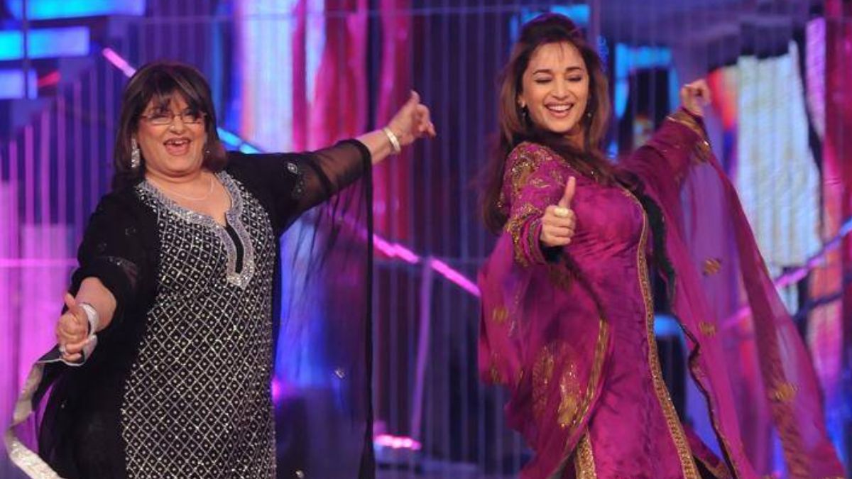 madhuri dixit promise to dance choreographer saroj khan not repeating steps