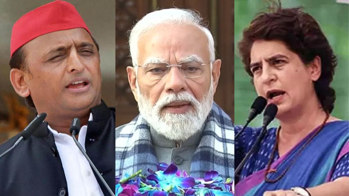 priyanka gandhi and akhilesh yadav criticize pm modi no drama remark