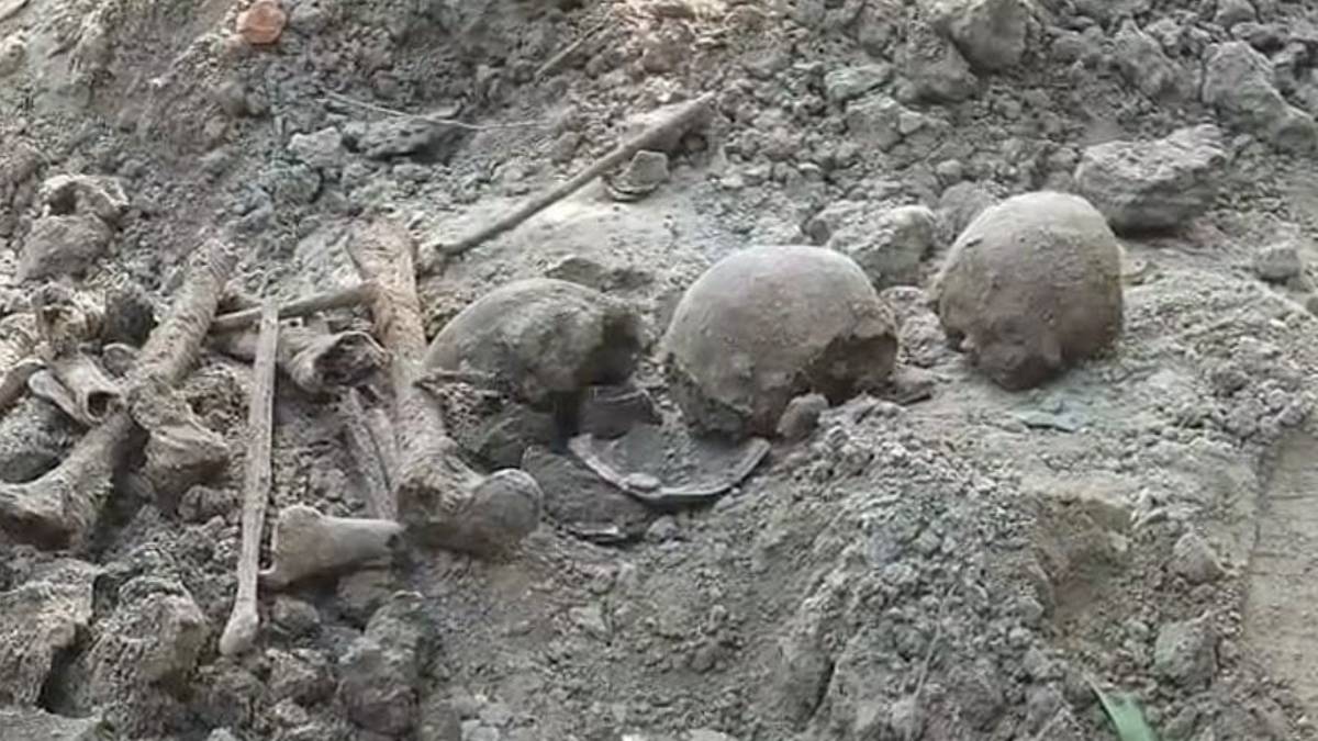 human skeletons found in ashoknagar bengal police investigate