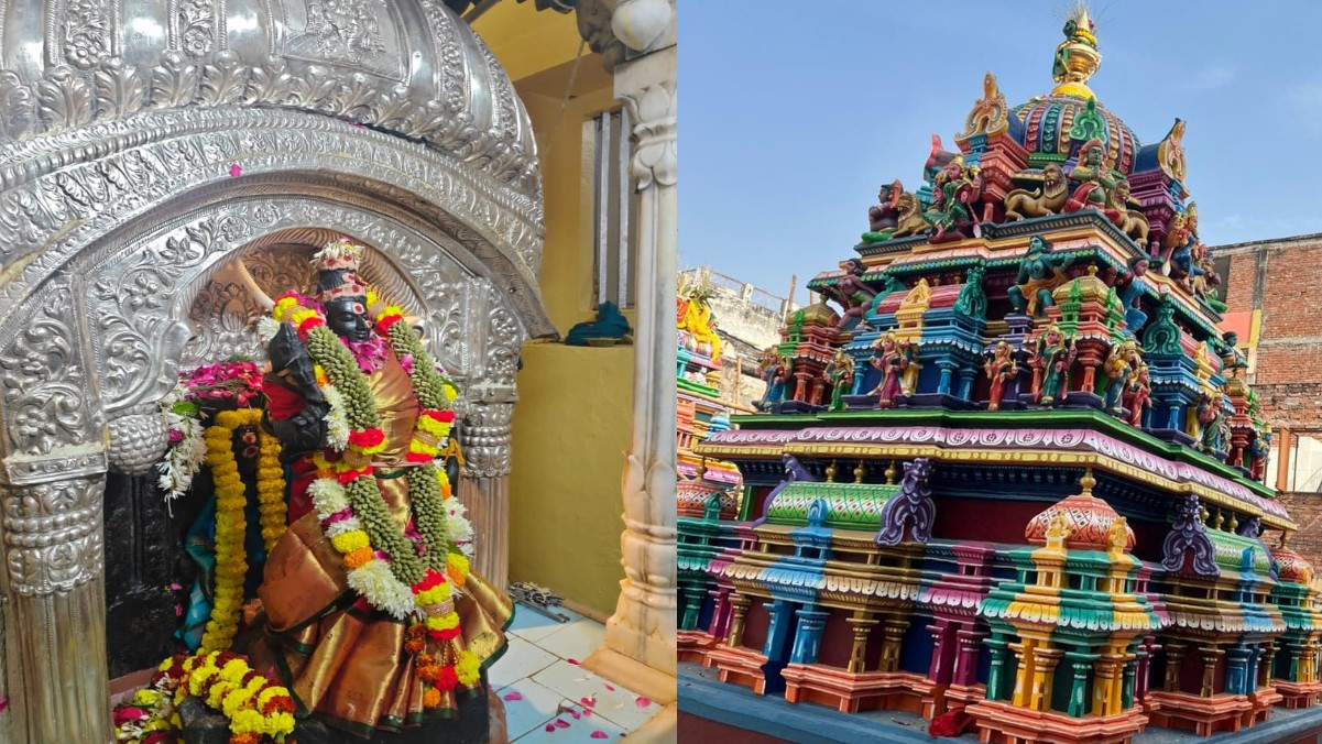 kumbhabhishekam concludes at vishalakshi shaktipeeth in varanasi