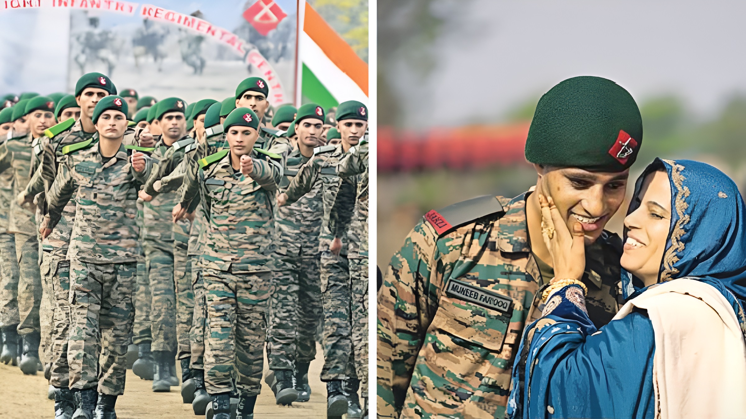 kashmir agniveers pledge service high spirits despite cold