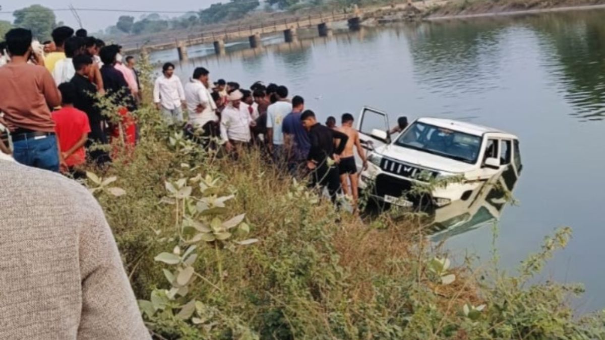 bolero falls into canal in joura newlyweds and 5 others rescued