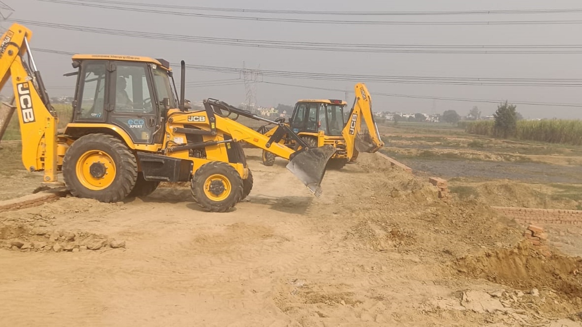 muradnagar illegal colony demolished in ghaziabad real estate enforcement