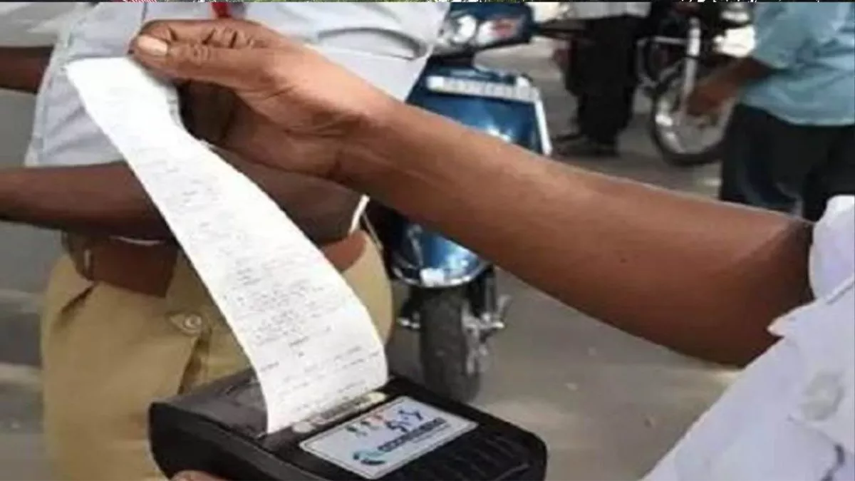 traffic awareness in ghaziabad 14 lakh educated 23 lakh fines issued