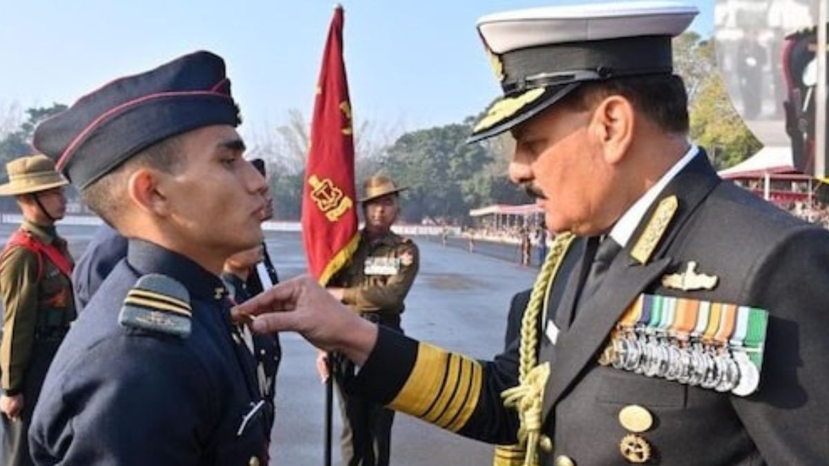 nda best cadet deepak kandpal win president gold medal in passing out parade in pune