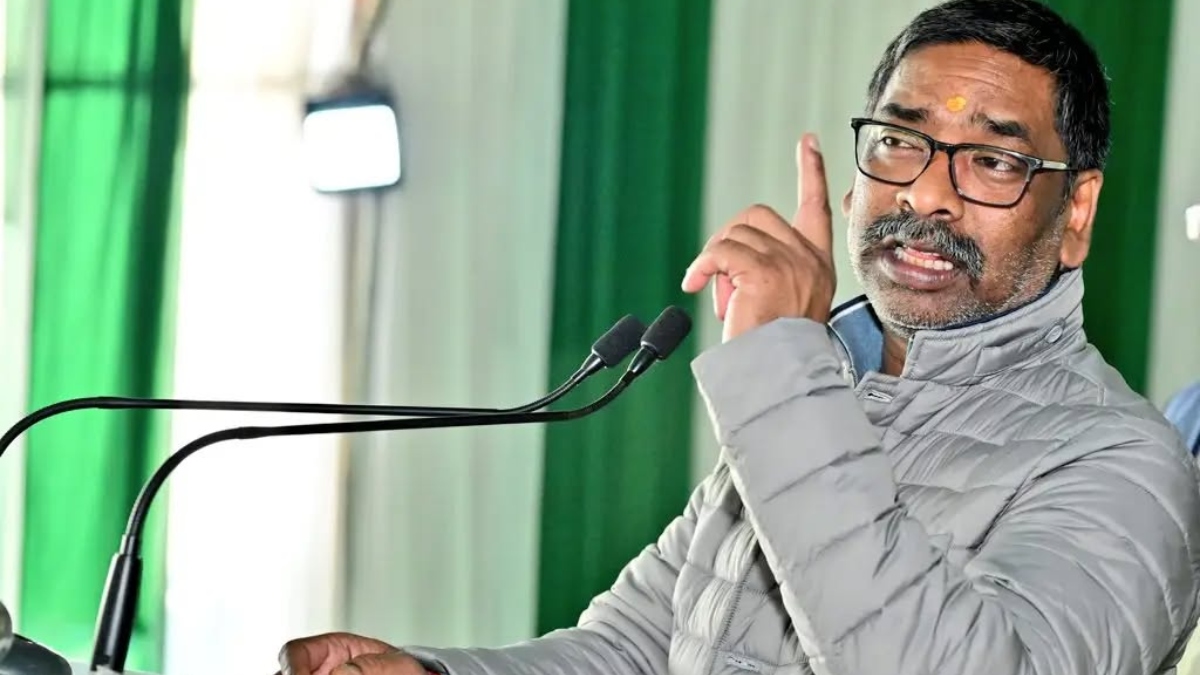 hemant soren jharkhand politics jmm declares jharkhand will not bow down