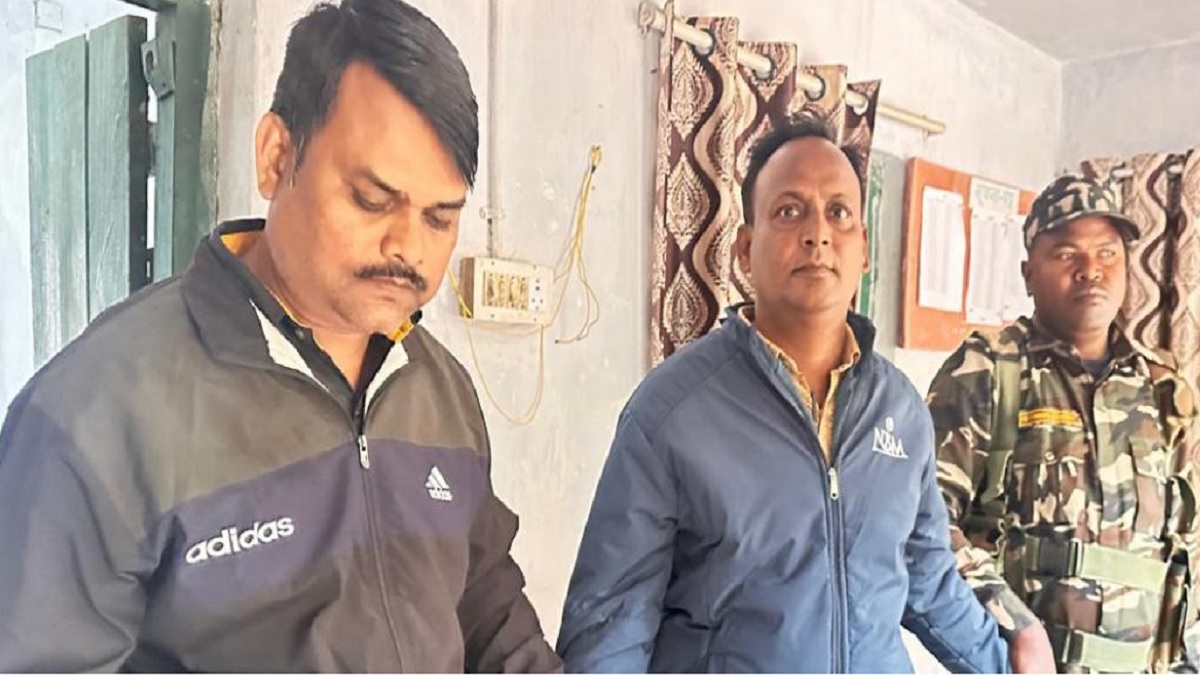 acb arrests home guard clerk in simdega for bribery