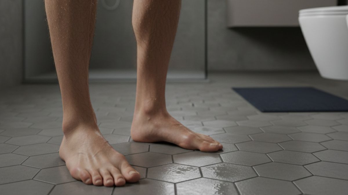 railway officer fractures hip car used for hospital transport