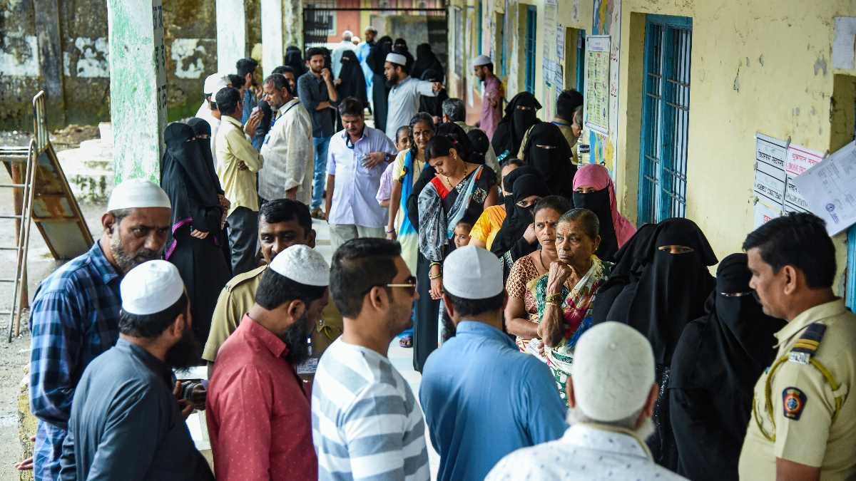 maharashtra local polls 2025 voting begins for municipal elections lb