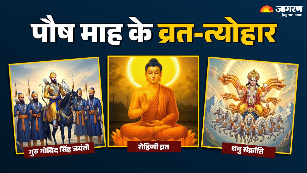 paush month 2025 paush month vrat tyohar 2025 know the paush month festivals dates in hindi